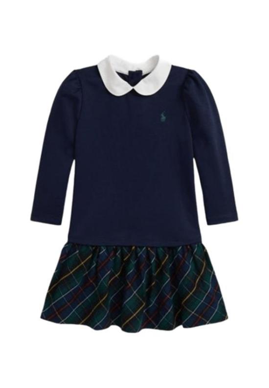 25FW [키즈] 랄프 로렌 원피스 312979049 001 CRUISE NAVY