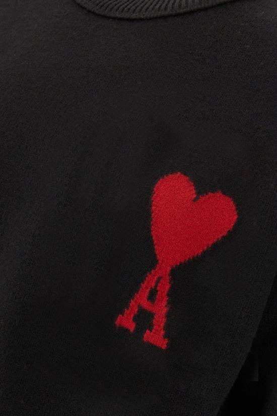 26SS 아미 스웨터 UKS838018 009 NOIRROUGE - AMI