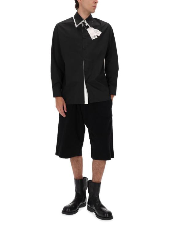 25FW MM6 메종마르지엘라 긴팔 셔츠 SH2DT0028 M35256100 WHITE - MM6 MAISON MARGIELA