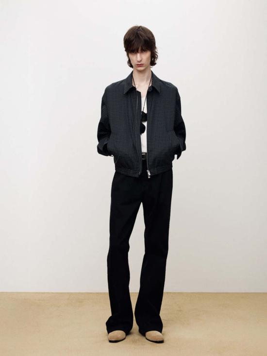  토니웩 데님 팬츠 토니와크 레이스 트리밍 진 린스드 블랙