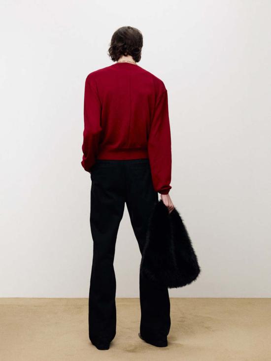  토니웩 데님 팬츠 토니와크 레이스 트리밍 진 린스드 블랙 - TONYWACK