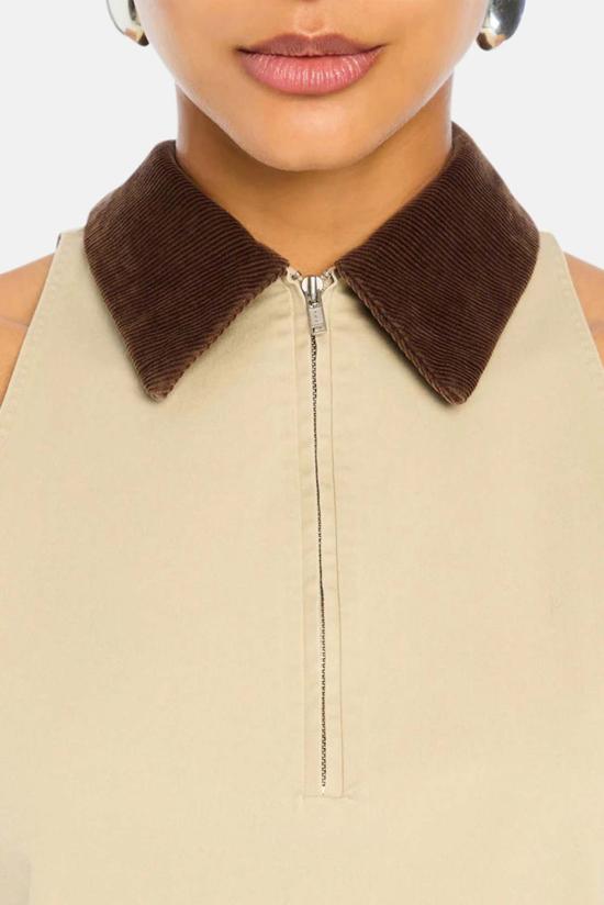  세로야 숏 원피스 Ser.O.Ya 자일스 미니 드레스 - SER.O.YA