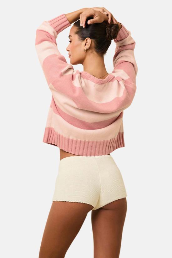  솔리드 앤 스트라이프 숏팬츠 셀레스테 - SOLID AND STRIPED