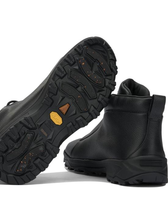 25FW 에르메네질도제냐 부츠 LHSOF S8142ZNER BLACK - ERMENEGILDO ZEGNA