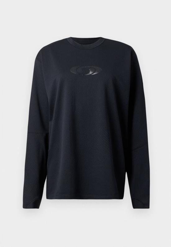 26SS MM6 메종 마르지엘라 X 살로몬 긴팔 티셔츠 S52NH0036M20139 65334 899 WASHED BLACK