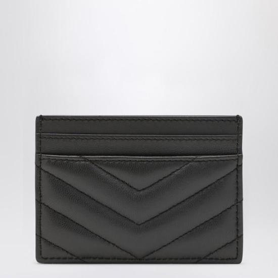 25FW 생로랑 카산드라 마틀라세 카드 케이스 423291AAA44 R YSL 1997 BROWN - SAINT LAURENT