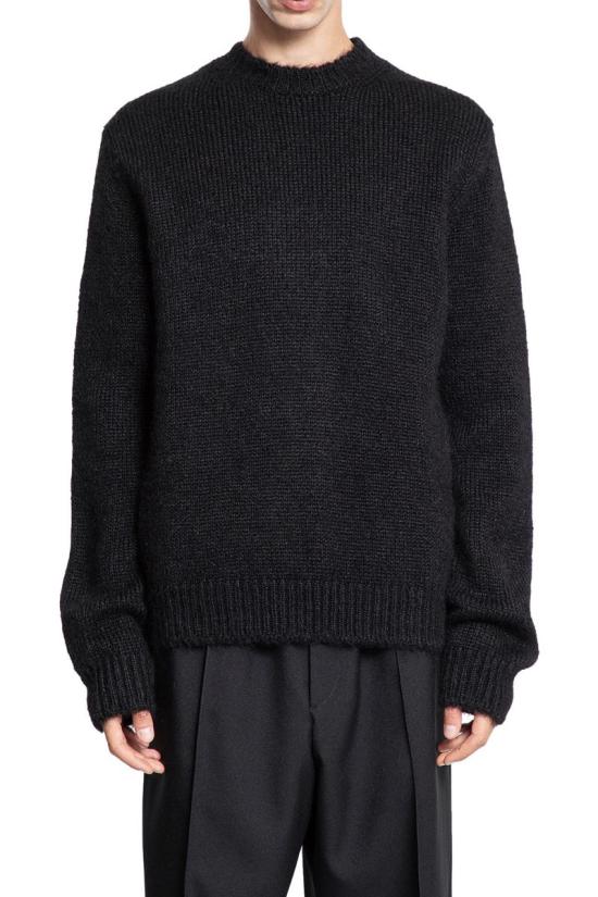 25FW 질샌더 스웨터 J47GP0021J14523 001 Black