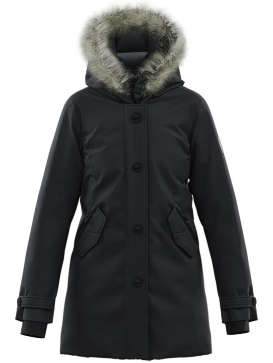 25FW Antartica 롱패딩 52A42 02 BLACK Black