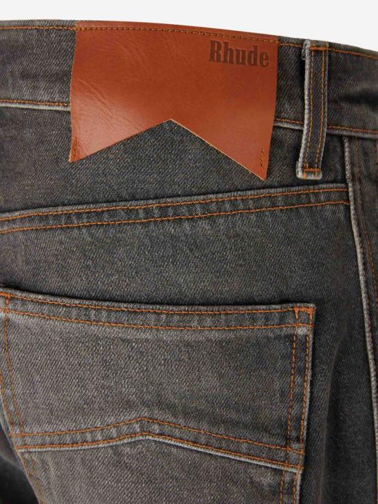 25FW 루드 데님 팬츠 RHFW25DP02012 3191AGOURA BLACK Black - RHUDE