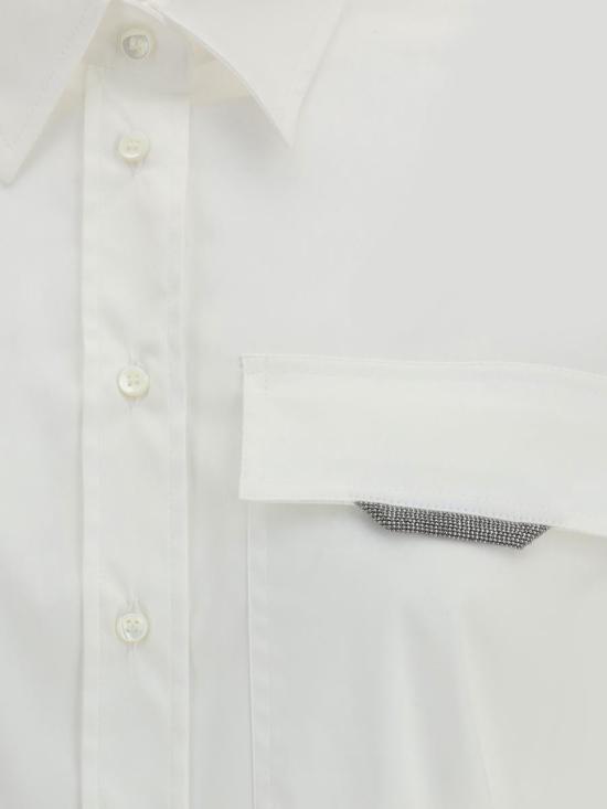 25FW 브루넬로 쿠치넬리 셔츠 M0091MY516 C159 WHITE - BRUNELLO CUCINELLI