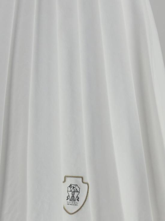 25FW 브루넬로 쿠치넬리 숏 스커트 ML153G3751 C159 WHITE - BRUNELLO CUCINELLI