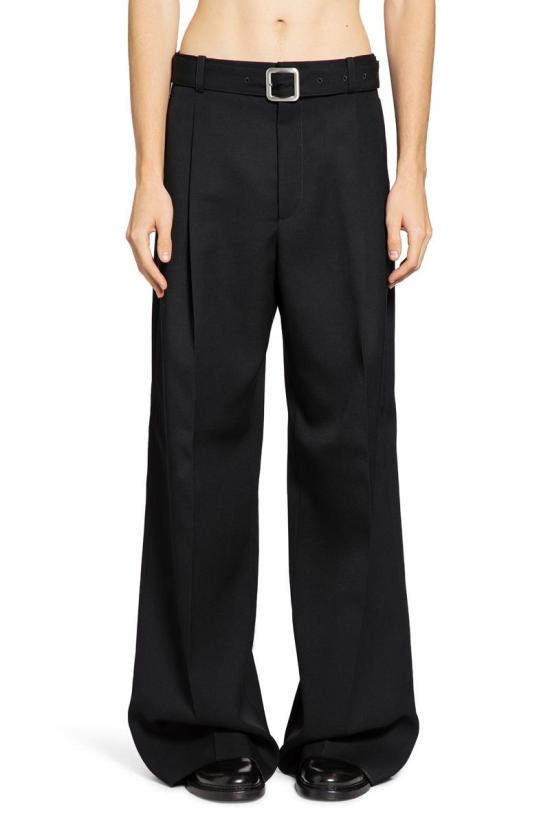 25FW 질샌더 숏팬츠 J22KA0314J40002 001 Black