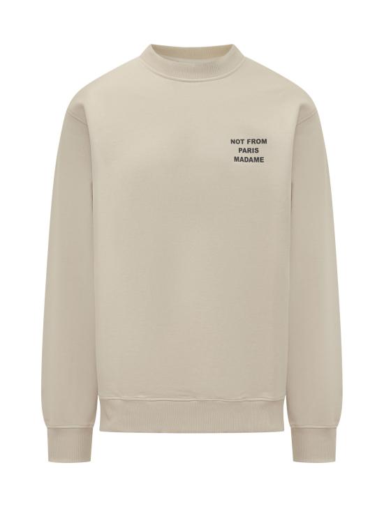 26SS 드롤드무슈 긴팔 티셔츠 PERMSW149CO127 MT MASTIC