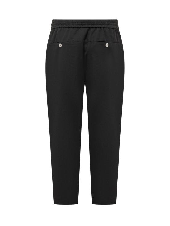 26SS 드롤드무슈 스트레이트 팬츠 PERMBP167PL127 BL BLACK - DROLE DE MONSIEUR