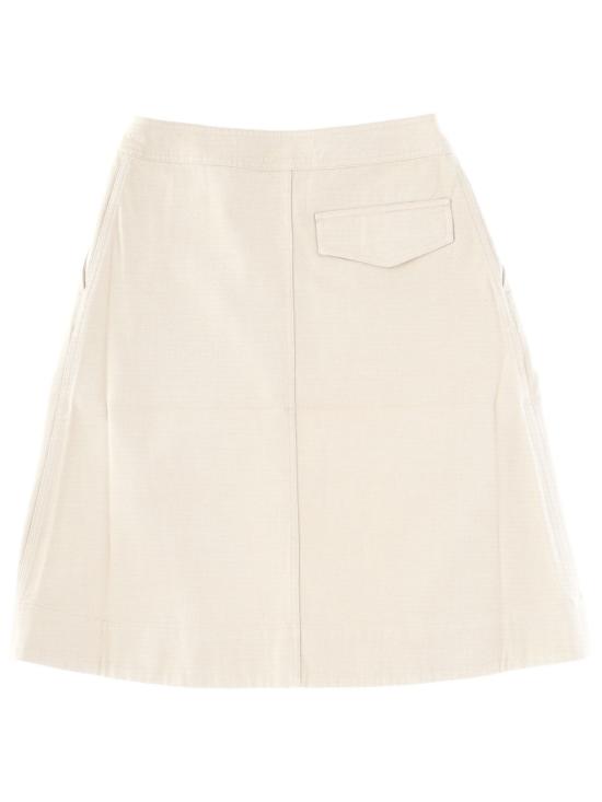 25FW 마가렛호웰 미디 스커트 WHSK0512A25 KWPBON WHITE - MARGARET HOWELL