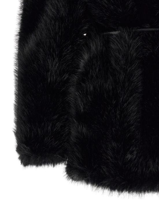 25FW 스포트막스 ROSARIA 로사리아 포 퍼 코트 2522906012600001 Black - SPORTMAX