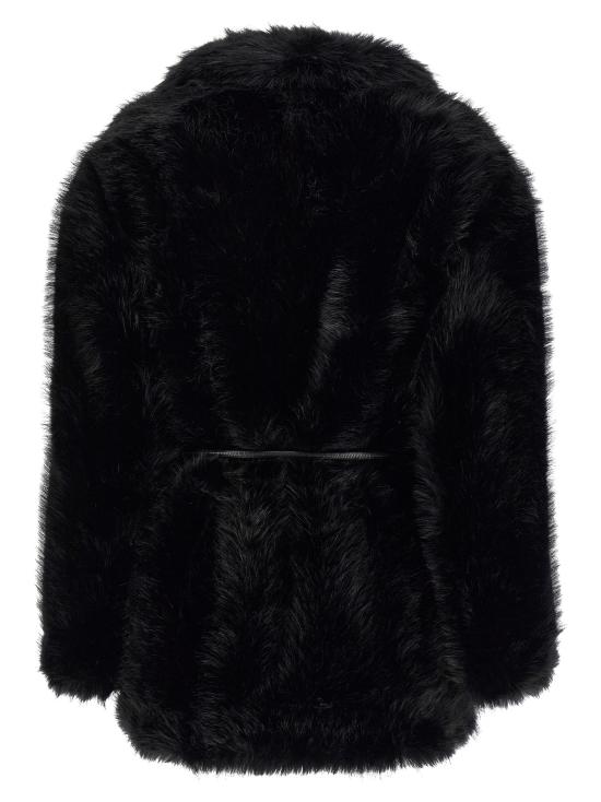 25FW 스포트막스 ROSARIA 로사리아 포 퍼 코트 2522906012600001 Black - SPORTMAX