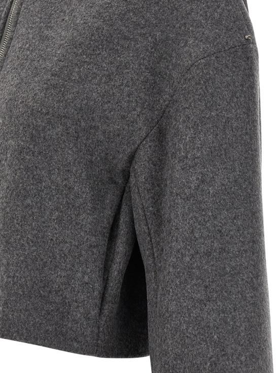 25FW 스포트막스 자켓 2522086022600001 Gray - SPORTMAX