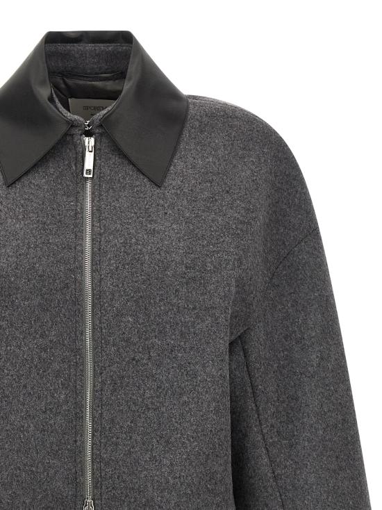 25FW 스포트막스 자켓 2522086022600001 Gray - SPORTMAX