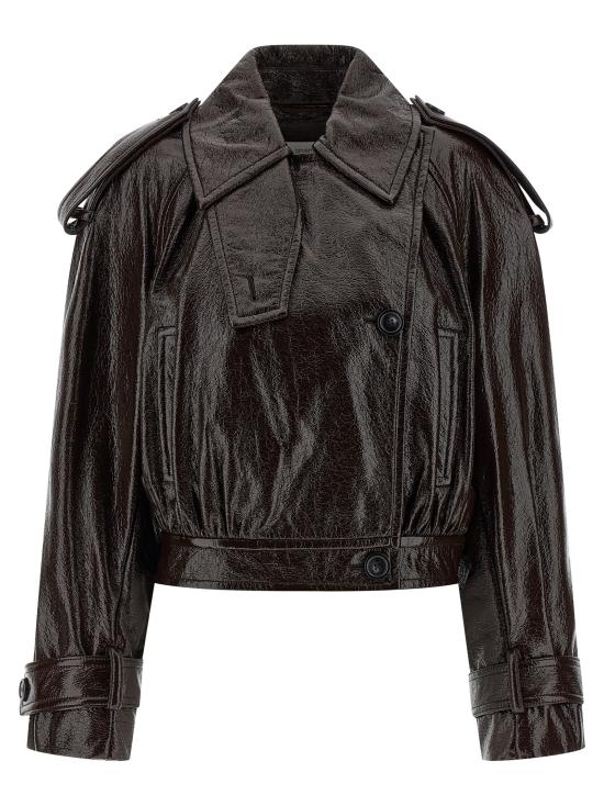 25FW 스포트막스 트렌치 코트 2522086063600002 Brown