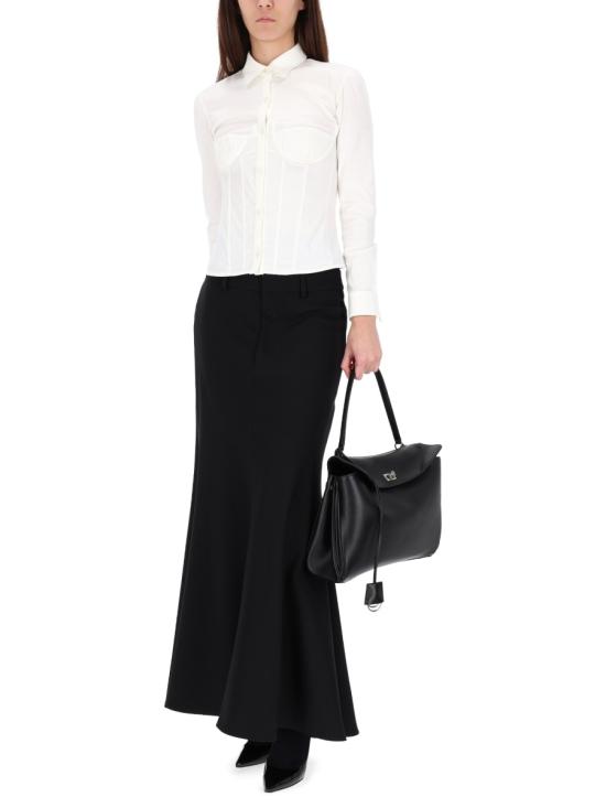 25FW 발렌시아가 코르셋 셔츠 850782 TSM199000 WHITE - BALENCIAGA