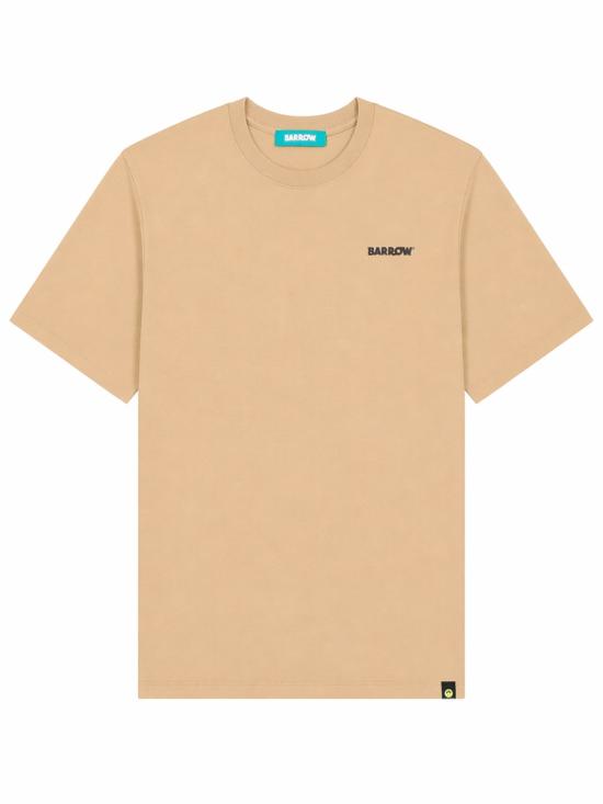 25FW 바로우 반팔 티셔츠 F5BWUATH070 307 BEIGE
