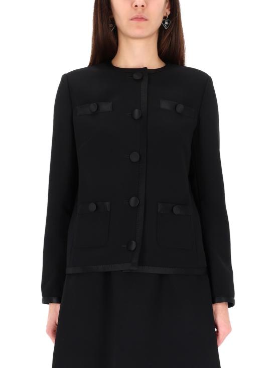 25FW 돌체앤가바나 자켓 F27EBT FU2L8N0000 BLACK - DOLCE & GABBANA