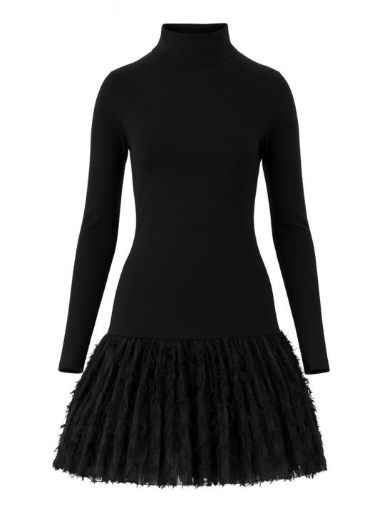 25FW 보스 롱 원피스 50548115 10265660001 BLACK