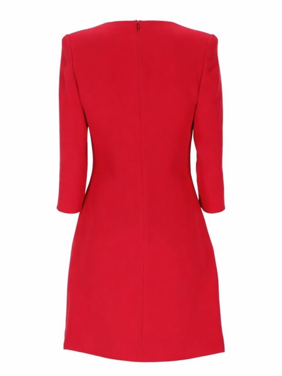 25FW 발렌티노 가라바니 미디 원피스 7B0VAGG71MM 9QK RED - VALENTINO GARAVANI