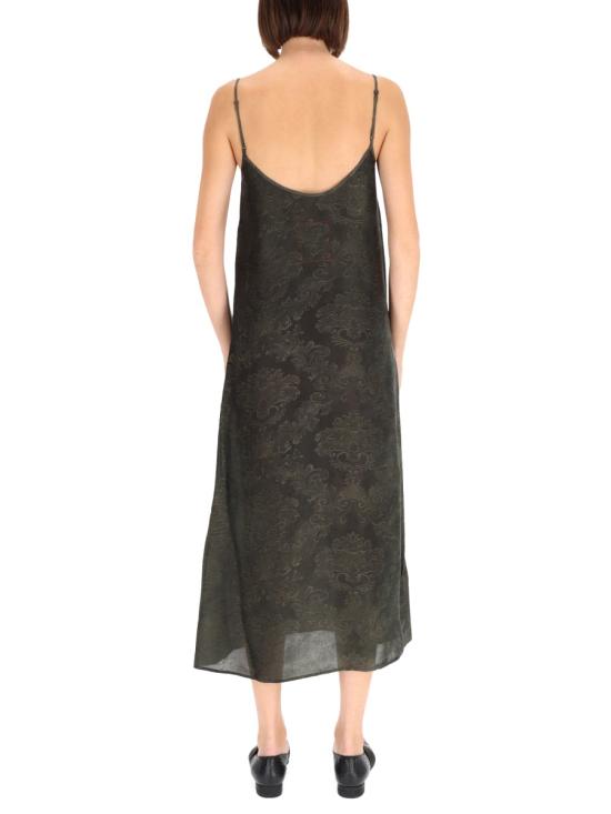 25FW 우마 왕 롱 원피스 UW5081 UW490 GREEN - UMA WANG