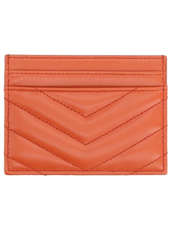 26FW 생로랑 카산드라 마틀라세 카드 케이스 423291 AAA447993 RED - SAINT LAURENT