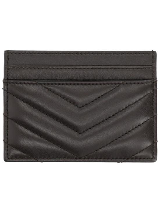 25FW 생로랑 카산드라 마틀라세 카드 케이스 423291 AAA441997 GREY - SAINT LAURENT