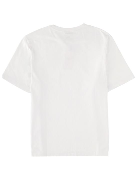 25FW 메종키츠네 핸드라이팅 컴포트 티셔츠 MM00126KJ7025 M186 WHITE - MAISON KITSUNE