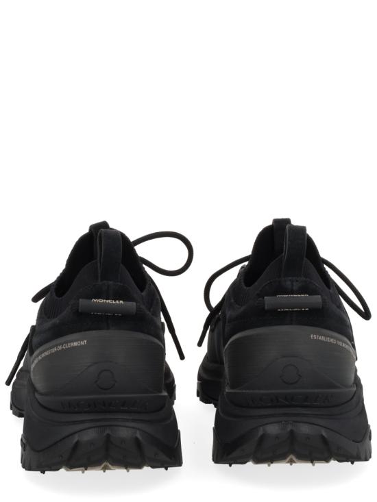 26FW 몽클레어 트레일그립 라이트3 누벅 앤 스웨이드 트레이너 4M00290 M7242999 BLACK - MONCLER