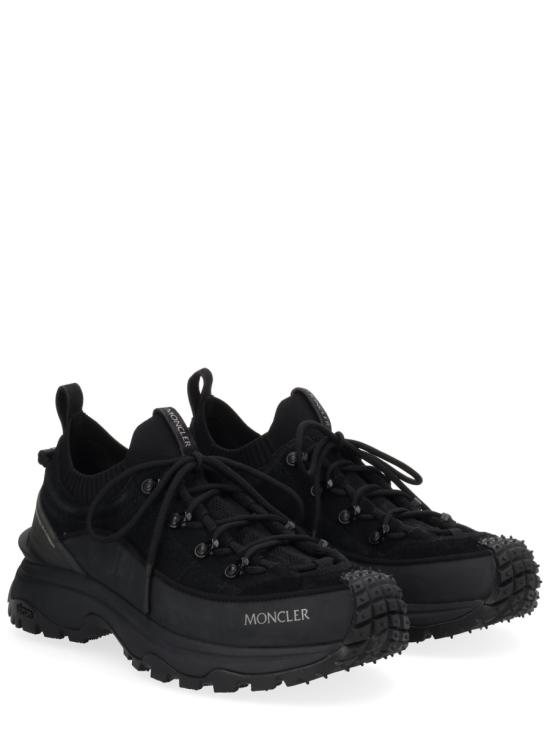 26FW 몽클레어 트레일그립 라이트3 누벅 앤 스웨이드 트레이너 4M00290 M7242999 BLACK - MONCLER