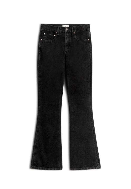  에티카 데님 팬츠 ética Atlanta 미드 라이즈 플레어 진 - ETICA