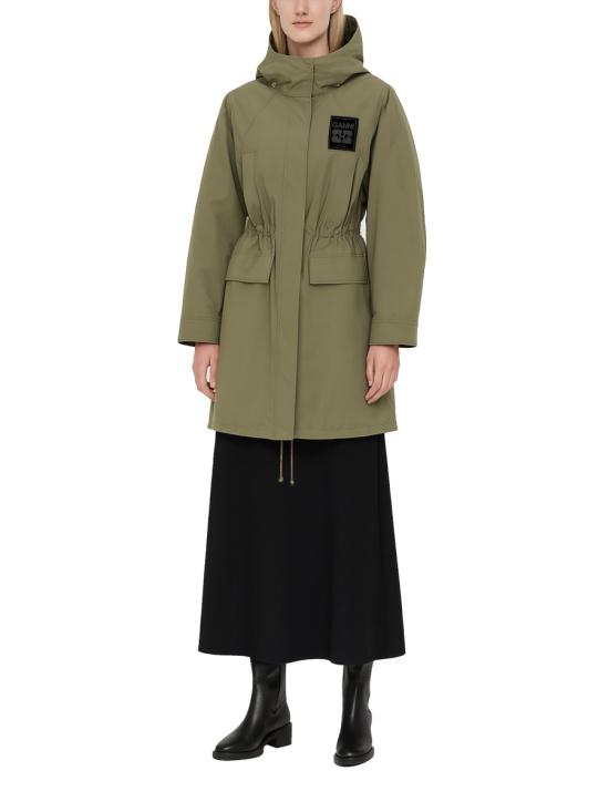 25FW 가니 트렌치 코트 W1013 861 GREEN - GANNI