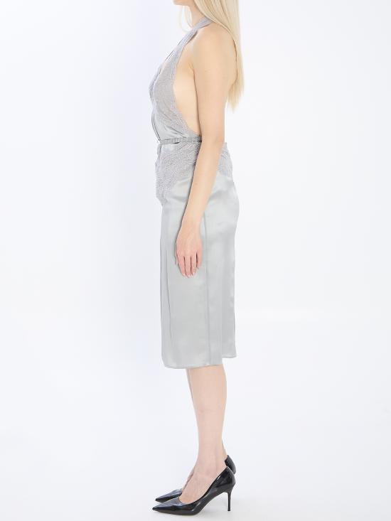 26SS 구찌 미디 원피스 839410 XUAM61030 GREY - GUCCI