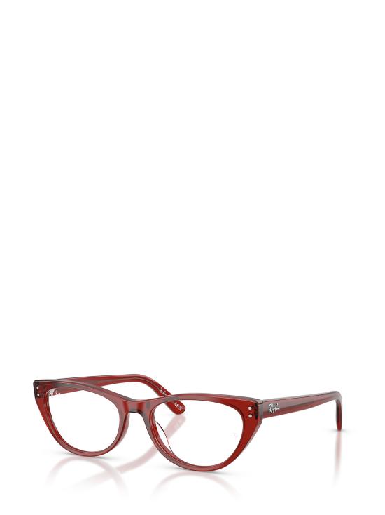 26FW 레이밴 안경 RX5449D 8464 TRANSPARENT BORDEAUX - RAY BAN