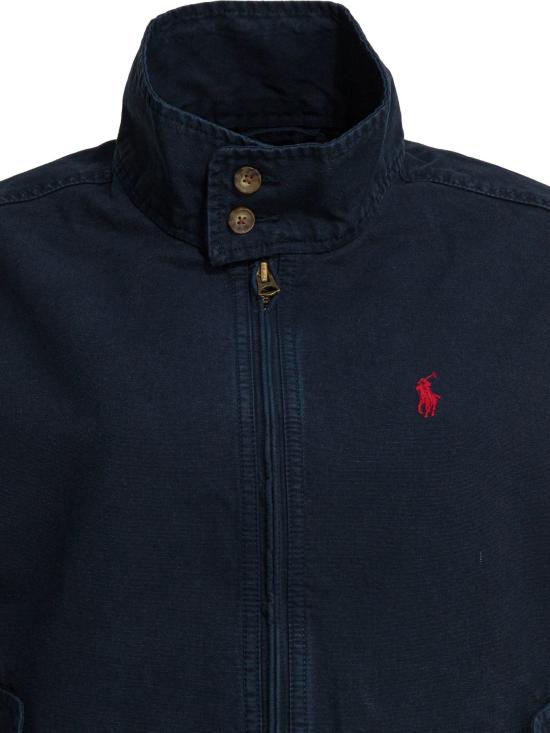 26FW 폴로 랄프로렌 포니 자수 클래식 코튼 자켓 211936442004 NEWPORT NAVY DOM - POLO RALPH LAUREN