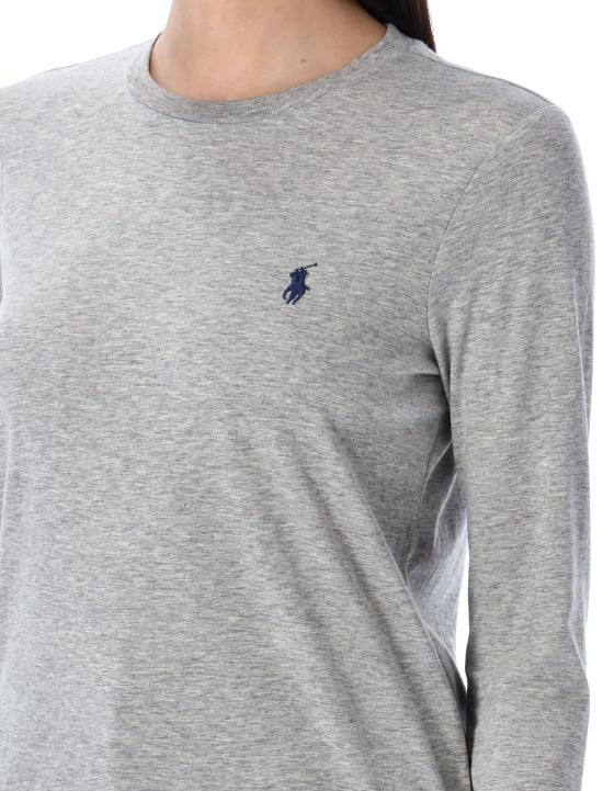 25FW 폴로 랄프로렌 긴팔 티셔츠 211898699004 COBBLESTONE HEATHER DOM - POLO RALPH LAUREN