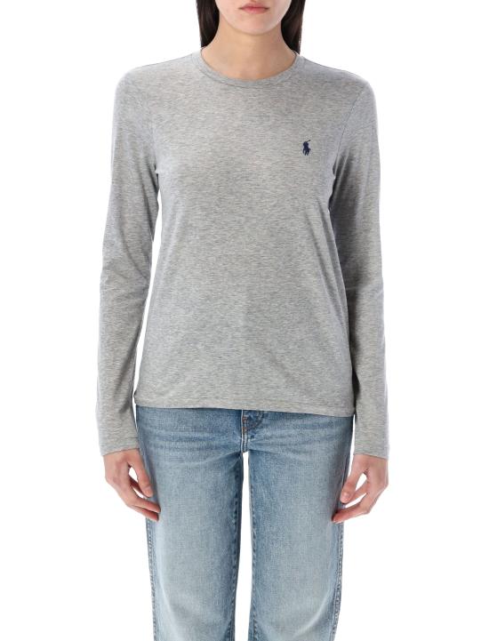 25FW 폴로 랄프로렌 긴팔 티셔츠 211898699004 COBBLESTONE HEATHER DOM