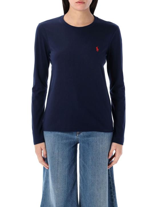 25FW 폴로 랄프로렌 긴팔 티셔츠 211898699002 CRUISE NAVY DOM