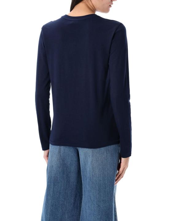 25FW 폴로 랄프로렌 긴팔 티셔츠 211898699002 CRUISE NAVY DOM - POLO RALPH LAUREN