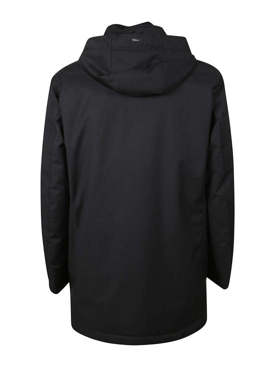 27FW 에르노 후드 다운 자켓 후드 다운 자켓 PI001155U12638 9300 NERO - HERNO