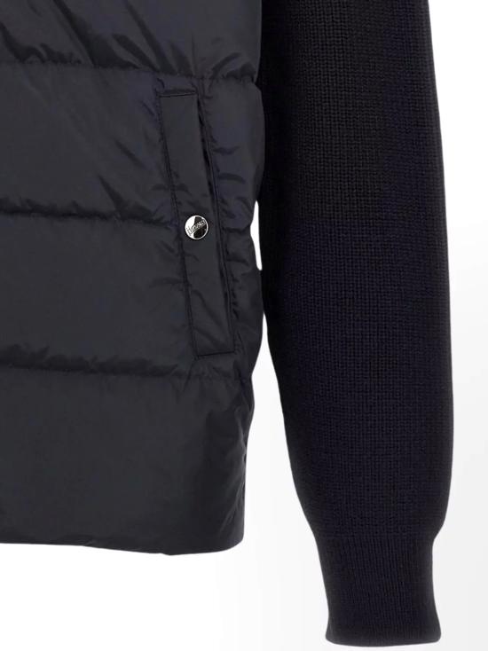 26FW 에르노 콘 스티치 울 & 핀갈 카디건 MP000126U70061 9200 BLU - HERNO