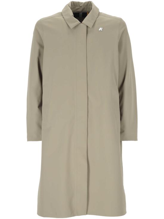 25FW 까웨 코트 K6117XW B3B GREEN OAK BLUE DEPTH