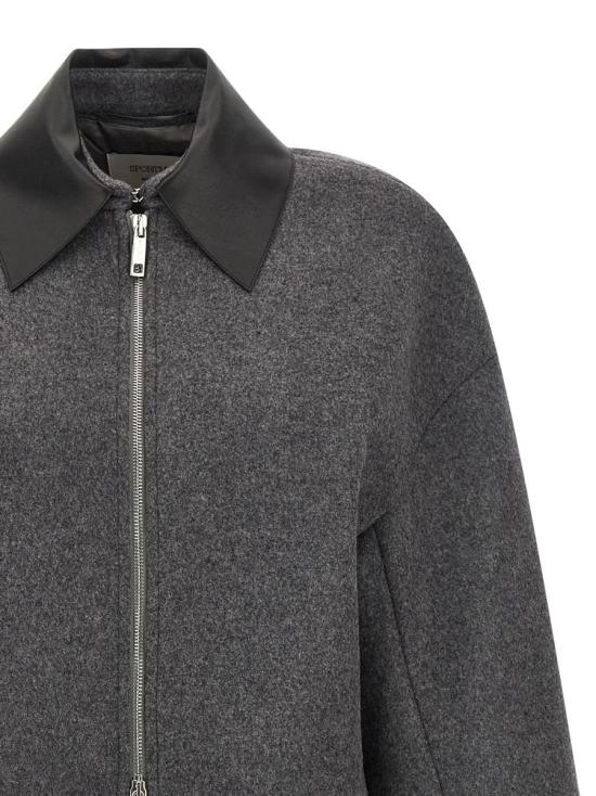 25FW 스포트막스 자켓 2522086022600001 GRAY - SPORTMAX