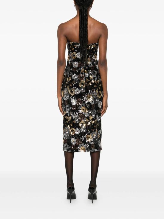 25FW 막스마라 스튜디오 미디 원피스 2526226044600 001 Black - MAX MARA STUDIO