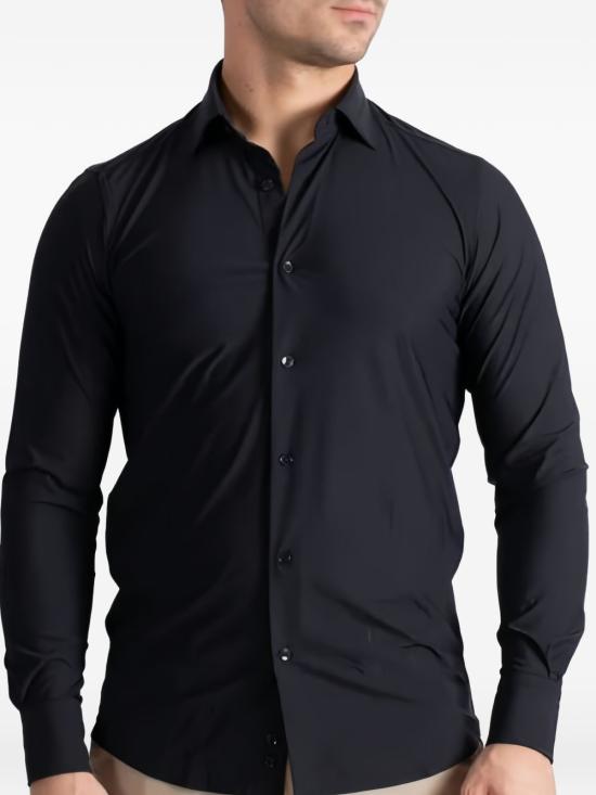 25FW 아키비움 긴팔 셔츠 AR26WT22CA NEU5900 Black - ARCHIVIUM